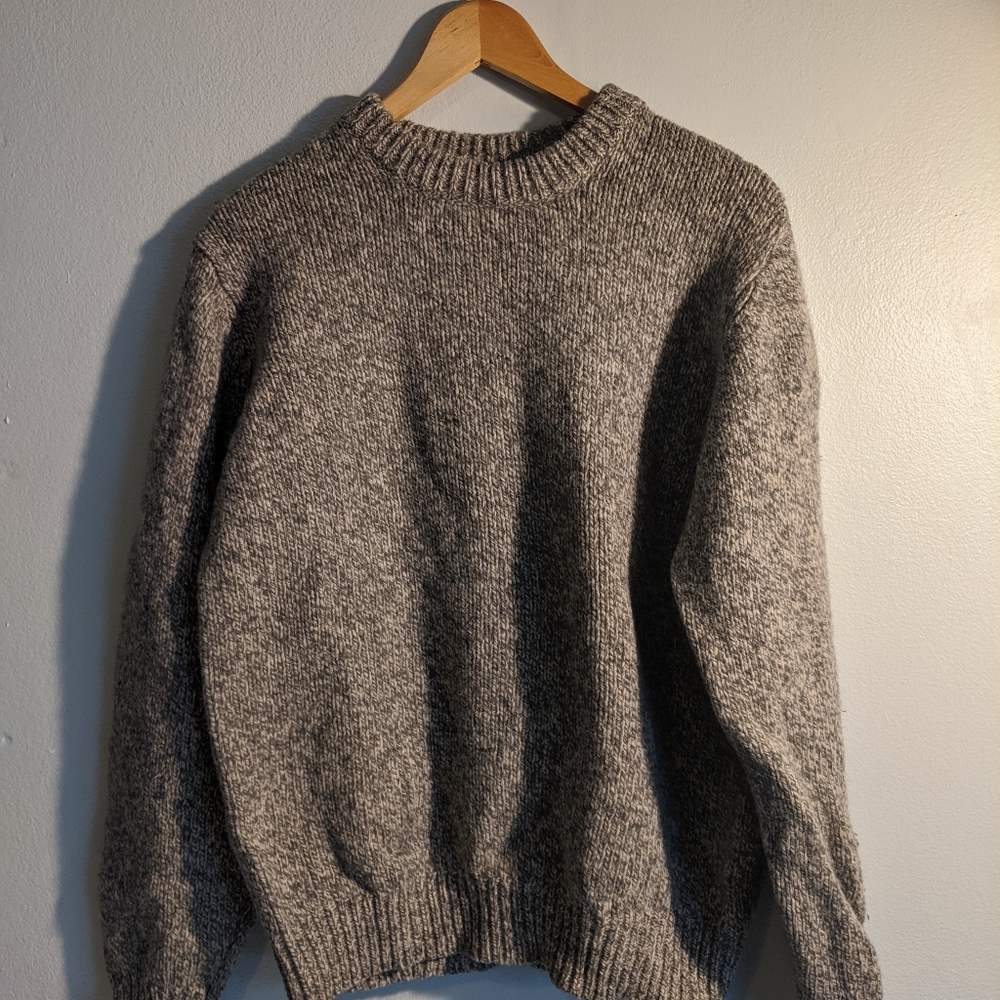 LL Bean Ragg Wool Sweater / medium
